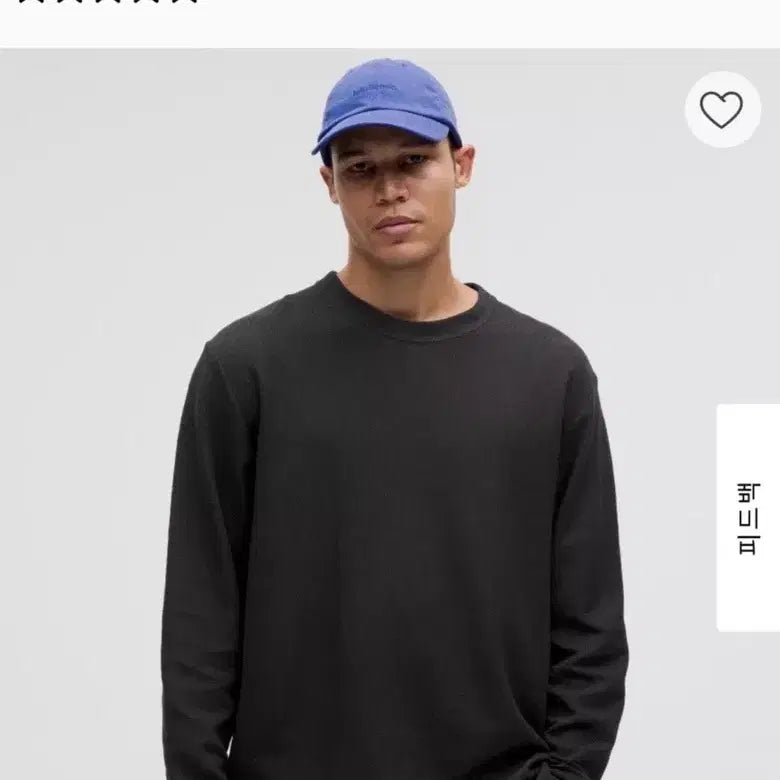 [BUNJANG] Lululemon Heavyweight Cotton Textured Long Sleeve Shirt Black/M / (미착용)룰루레몬_헤비웨이트 코튼 텍스처드 롱슬리브 셔츠_블랙/M