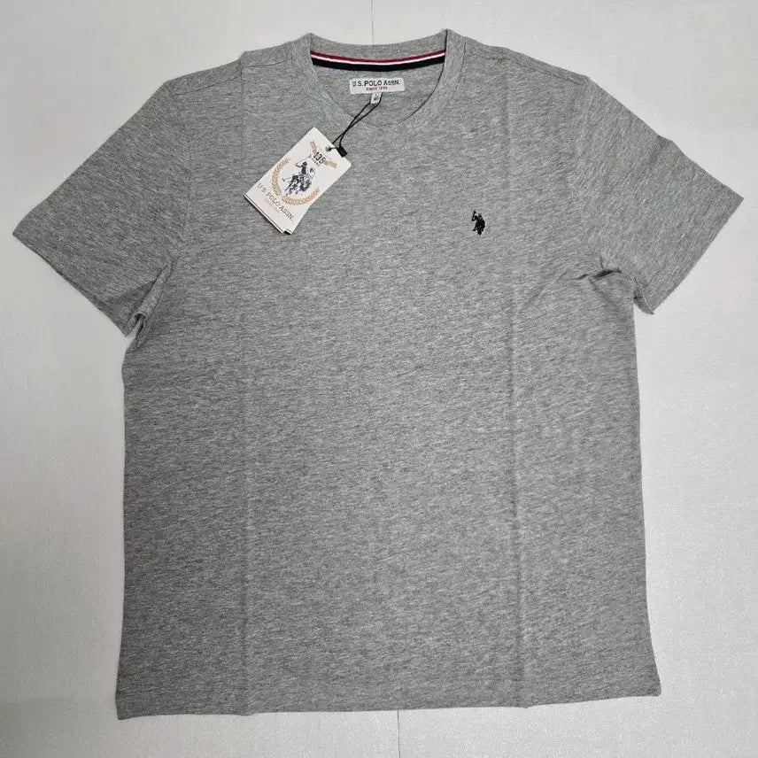 [BUNJANG] U.S. Polo Assn. Grey Short-Sleeve T-Shirt / U.S.폴로어슨 그레이 반팔 티셔츠 새상품