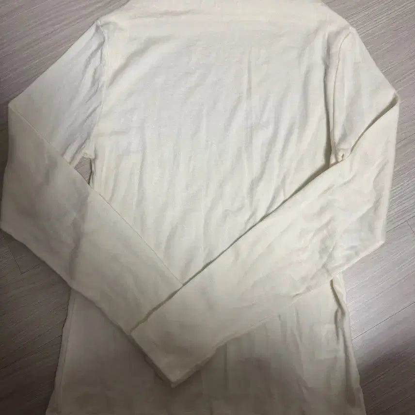 [BUNJANG] Ivory Boat Neck T-Shirt / 진심 보트넥 티셔츠
