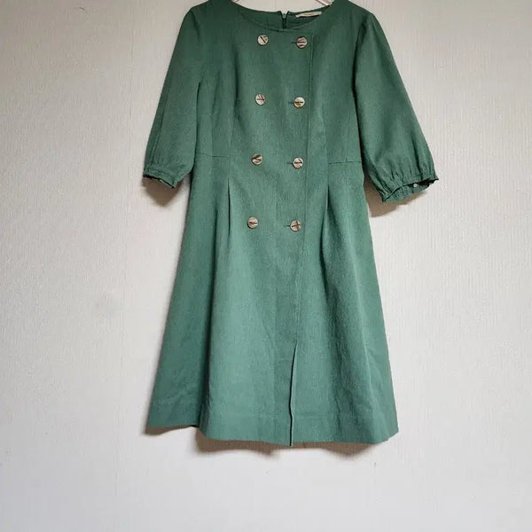 [BUNJANG] The I'Z Linnen Blend Midi Dress / 더아이잗 린넨혼방 원피스55하객면접오피스데이트