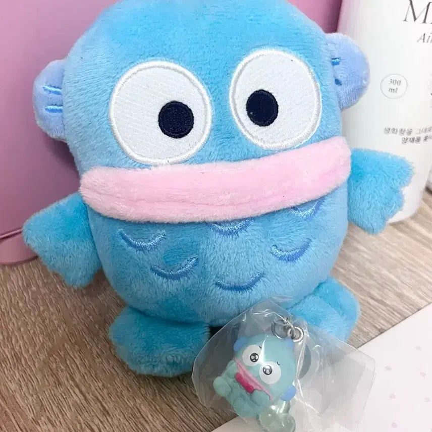 [BUNJANG] Sanrio Hangyodon Emokyun Plush Charm Bundle / 산리오 한교동 에모큥 메지루시, 한교동 인형키링 일괄