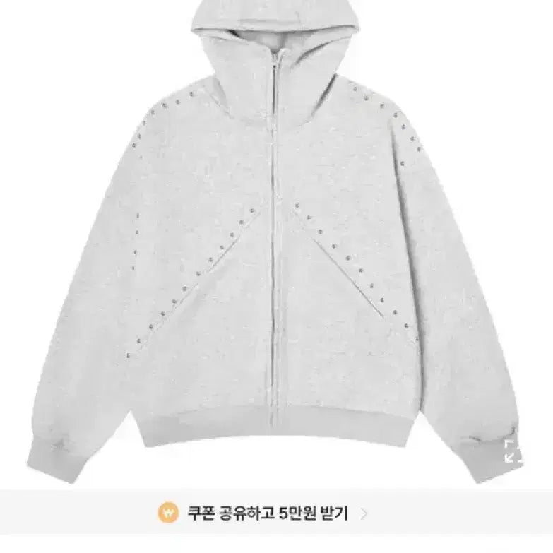 [BUNJANG] Maneki High-Neck Hooded Zip-Up / 하이넥 후드집업 마네키