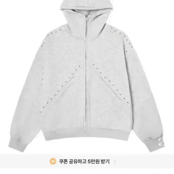 [BUNJANG] Maneki High-Neck Hooded Zip-Up / 하이넥 후드집업 마네키
