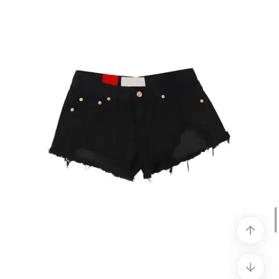 [BUNJANG] Chicwin Low-Rise Cut-Off Denim Shorts (Size M) / 로우라이즈 반바지