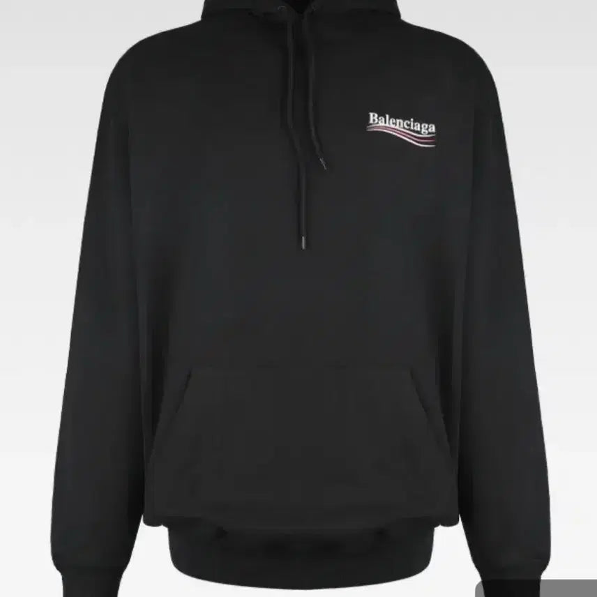 [BUNJANG] Balenciaga Wave Logo Hoodie L / 급처)발렌시아가 웨이브 로고 후드티 L