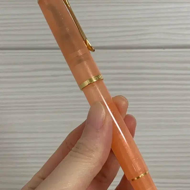 [BUNJANG] Pelikan M200 Apricot Asha Limited Edition Fountain Pen (Fine Nib) / 펠리칸 m200 아프리콧 아샤 만년필 f촉 한정판