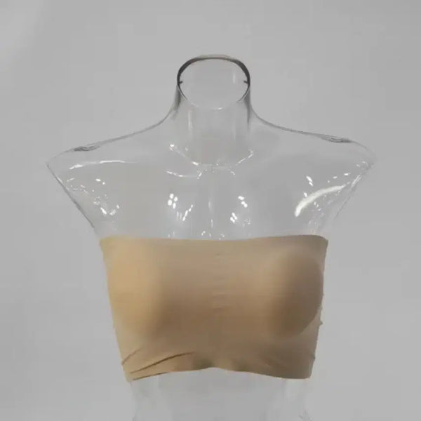 [BUNJANG] Gogosing Nude Tube Top Skin Color / 에이블리 고고싱 노라인 누드튜브탑 스킨색