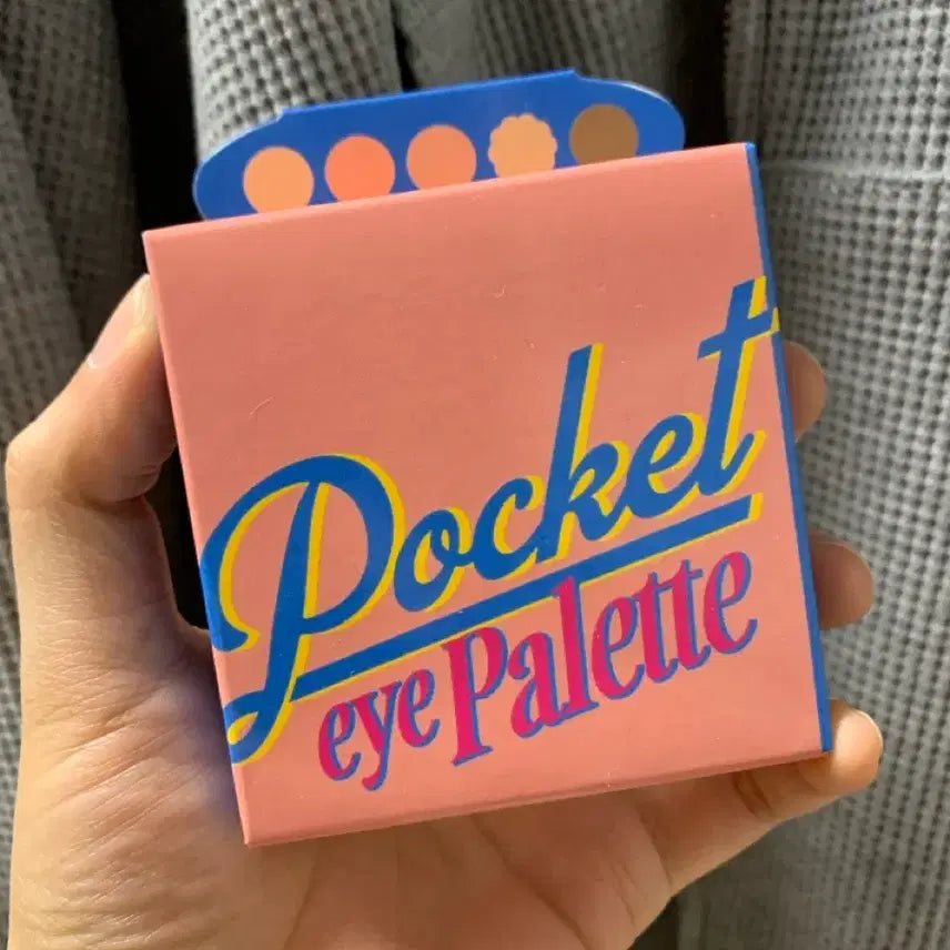[BUNJANG] FEE Pocket Eye Palette 02 Yogurt Peach / 퓌 포켓 아이팔레트 02 요거트피치