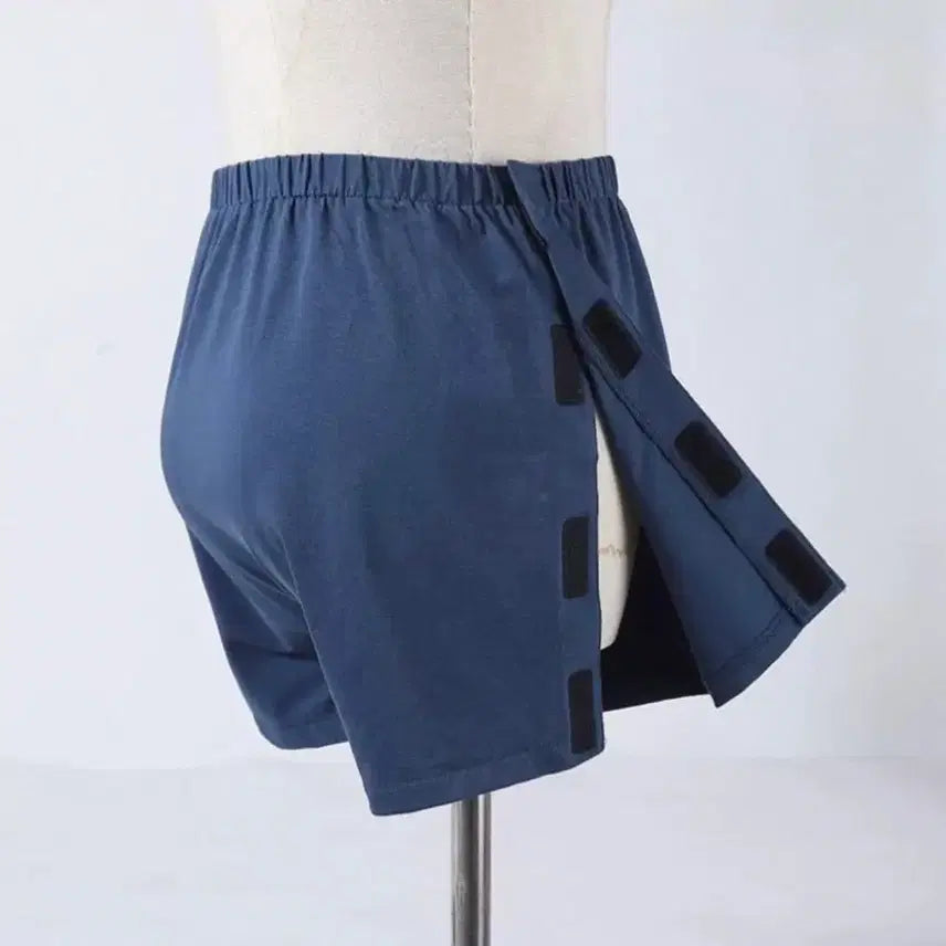 [BUNJANG] Easy-Fasten Patient Shorts - New / 환자용 반바지 탈부착 쉬운 반바지 새상품