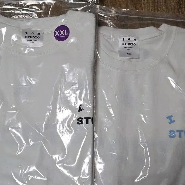 [BUNJANG] IAB STUDIO Cotton Short Sleeve T-Shirt 2XL / 아이앱 스튜디오 티셔츠 2xl