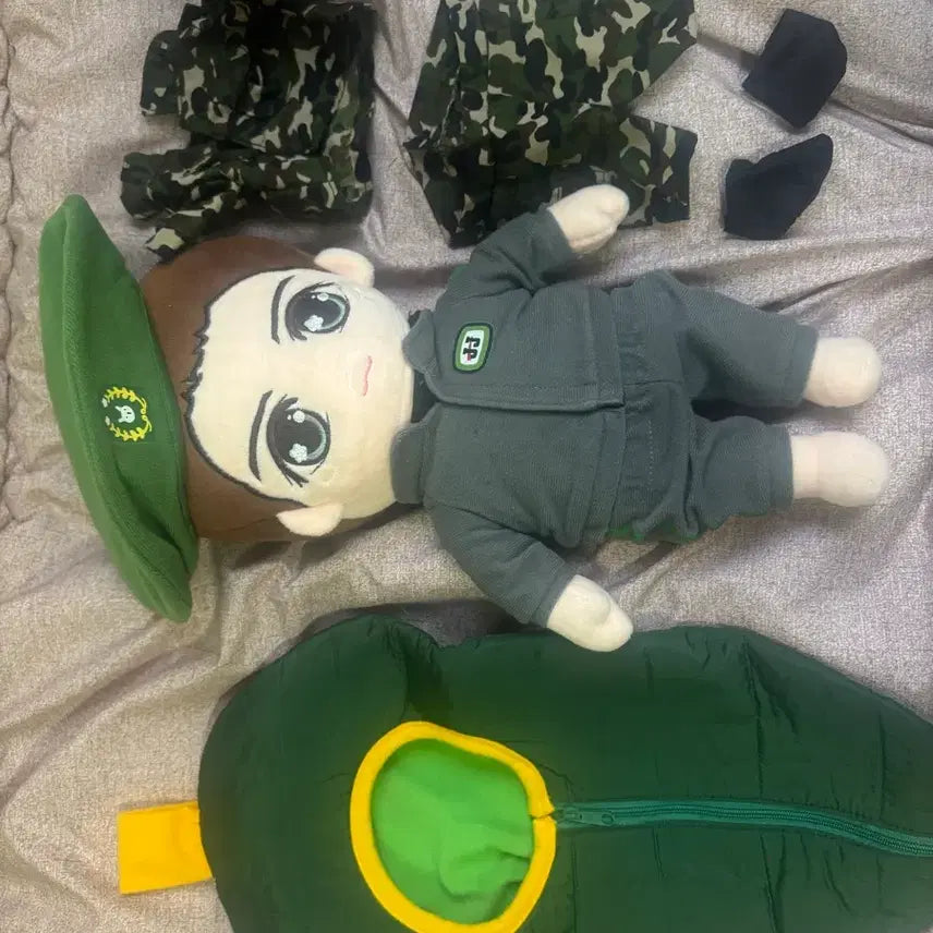[BUNJANG] Jejung Army Doll Full Set / 군대재중 인형 풀세트