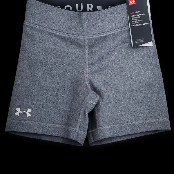 [BUNJANG] Under Armour Women's Heatgear Compression Shorts XS Grey / 언더아머 여성용 반바지 그레이 XS