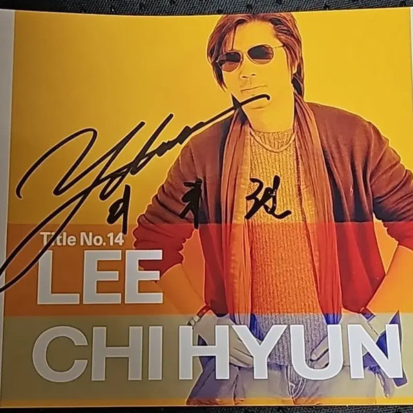 [BUNJANG] Lee Ji Hyun Autographed Photo / 이치현 친필 사진 싸인