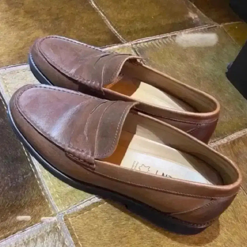 [BUNJANG] Men's Leather Loafers Size 275 / 남성 레더 로퍼 사이즈275