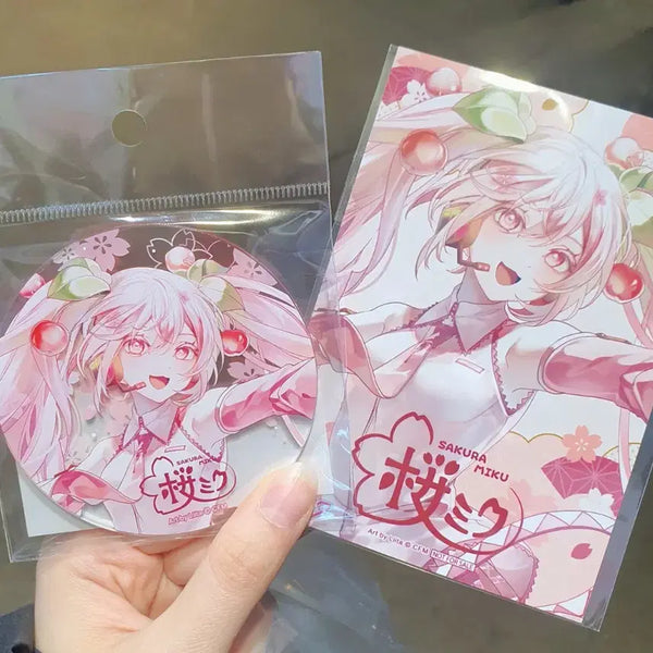 [BUNJANG] Sakura Miku Acrylic Coaster / 신촌 현대백화점 사쿠라 미쿠 팝업 아크릴코스터