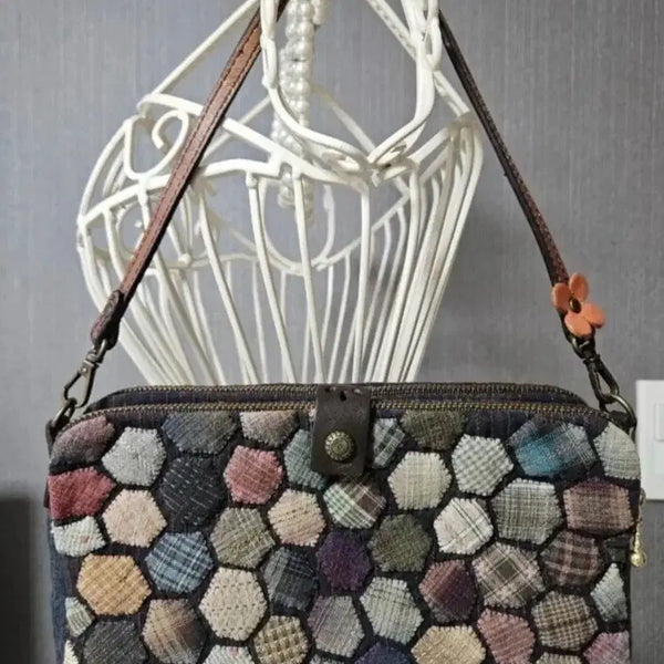 [BUNJANG] Handmade Quilted Wallet & Shoulder Bag / 헨드메이드 퀼팅지갑 &숄더백