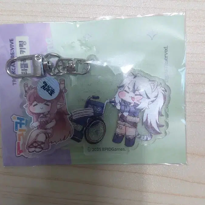 [BUNJANG] Trickal Tig & Diana Lenticular Keychain / 트릭컬 티그와 디아나 렌티큘러 판매합니다