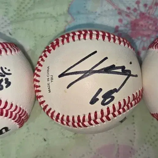 [BUNJANG] Doosan Bears Kim Taek-yeon, Kwak Bin, Choi Min-seok Signed Baseball / 두산베어스 김택연 곽빈 최민석 사인볼
