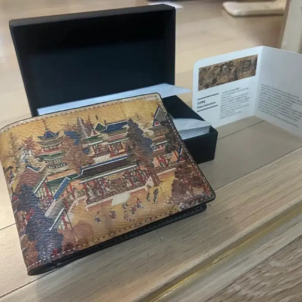 [BUNJANG] Art Museum Goods Gwak Bunyang "Haengnakdo" Wallet - New / 미술관굿즈 곽분양 반지갑 새상품