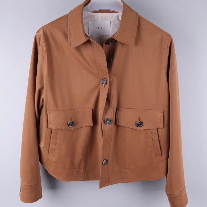 [BUNJANG] LEHO Brown Jacket (Free Size) / (여성) LEHO 르호 자켓 브라운 (F)