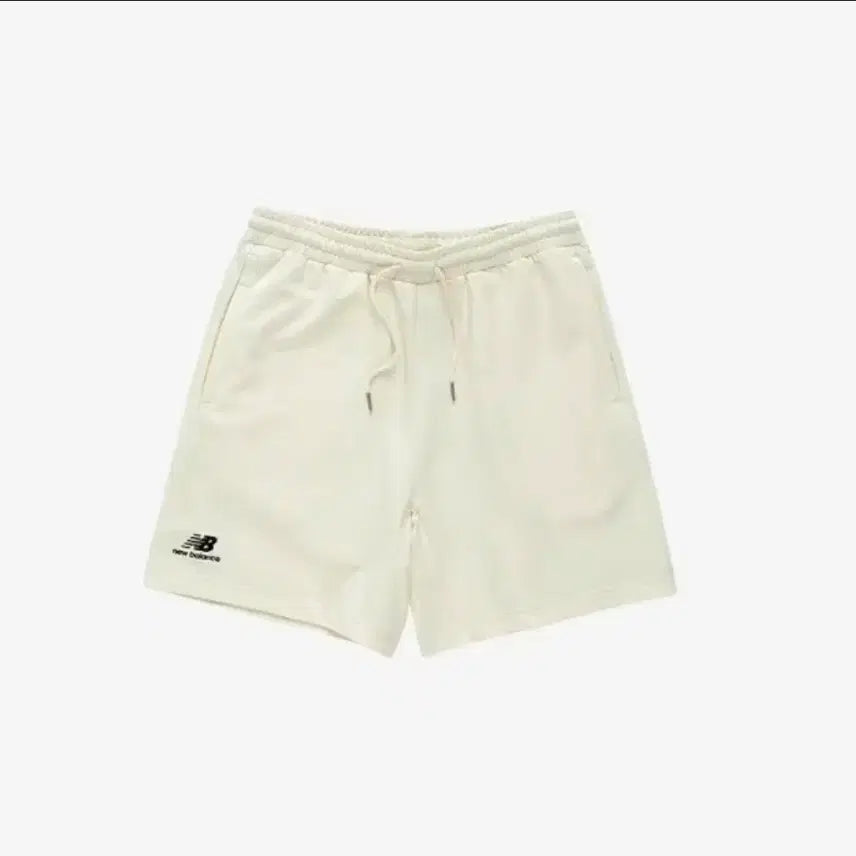 [BUNJANG] New Balance COURT CLUB Shorts Ivory / 뉴발란스 COURT CLUB 쇼츠 아이보리