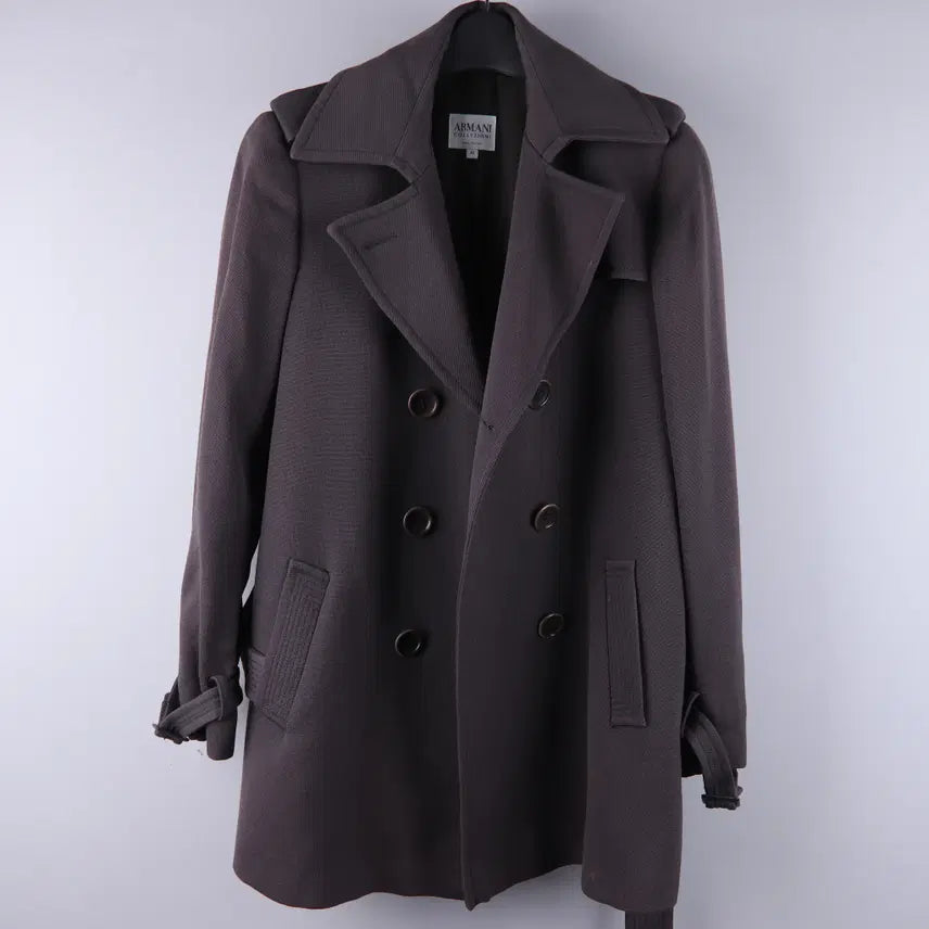 [BUNJANG] Giorgio Armani Collection Trench Coat Cocoa (Size 40) / (여성) 아르마니 꼴레지오니 트렌치코트 코코아색 (40)