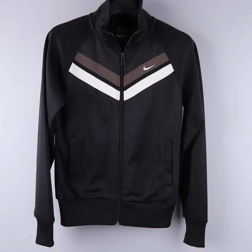 [BUNJANG] Nike Swoosh Track Top Jersey Black (S) / (여성) 나이키 스우시 트랙탑 저지 블랙 (S)