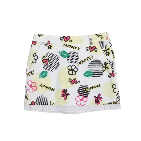 [BUNJANG] Castelbajac Honey Functional Golf Skirt Women's Size 67 / 여성67/ 까스텔바작 허니 기능성 골프치마