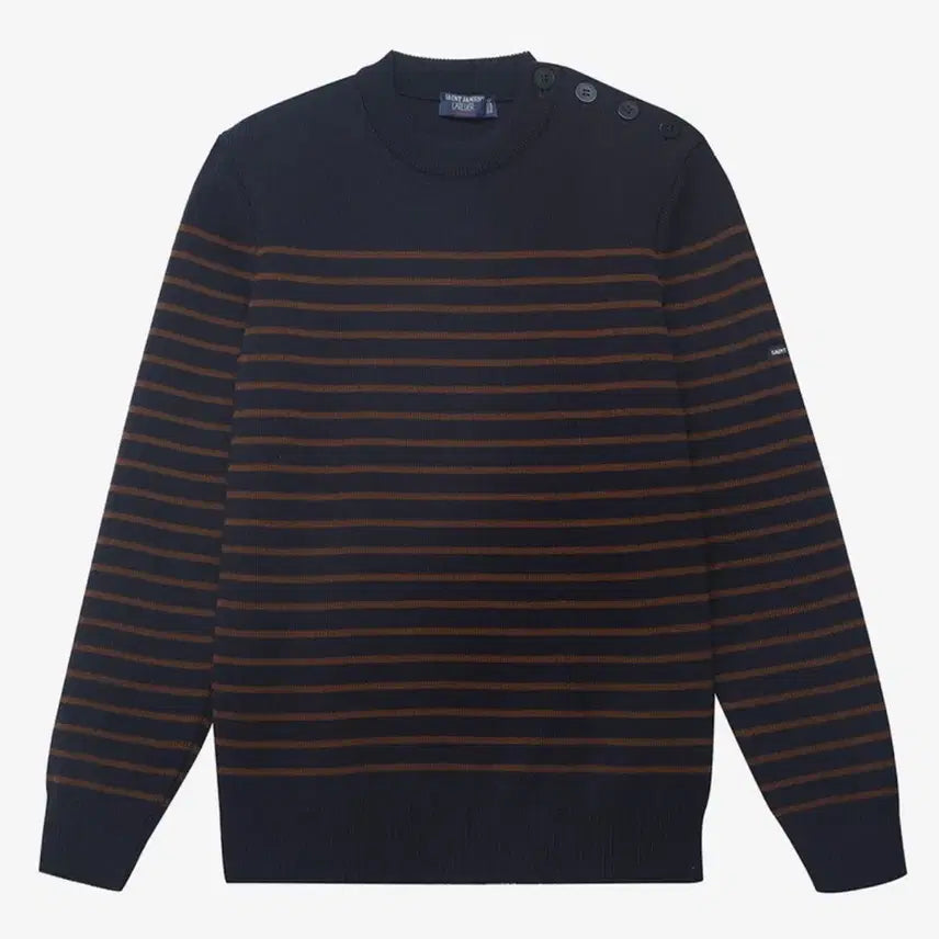 [BUNJANG] Saint James Binic Stripe Knit L / 세인트제임스 Binic 스트라이프 니트 L