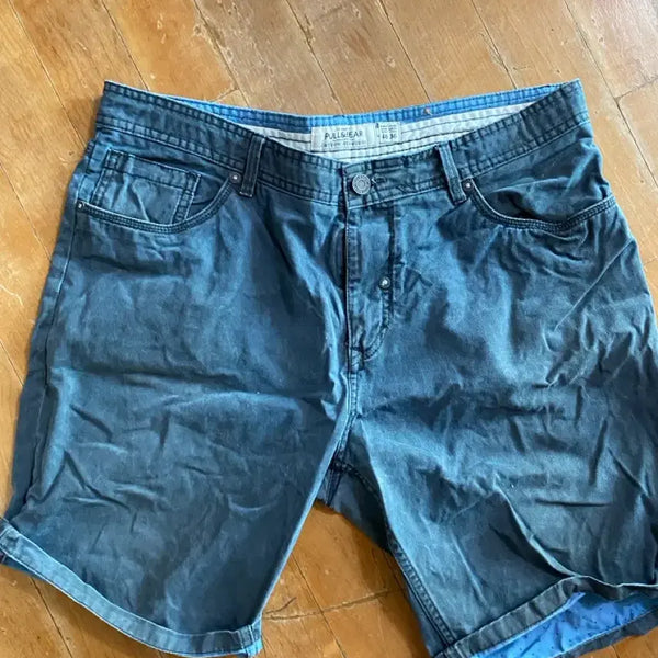 [BUNJANG] Pull&Bear Cotton Bermuda Shorts Size 36 (Recommended 34) / 풀앤베어 코튼 버뮤다 반바지 36 (34)