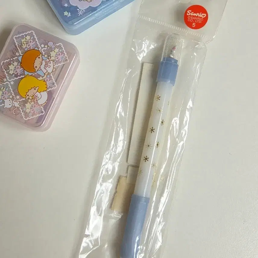 [BUNJANG] Classic Kitty Snowflower Rabbit Kitty Ballpoint Pen / 고전키티 눈꽃 토끼키티 볼펜