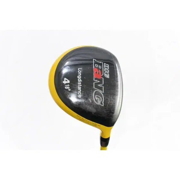 [BUNJANG] Bang Longdistance Fairway Wood 4 (18-degree, R1 Flex) - Yellow / 정품 뱅 노랭이 롱디스턴스 4번 우드 18도 강도R1 초고반발
