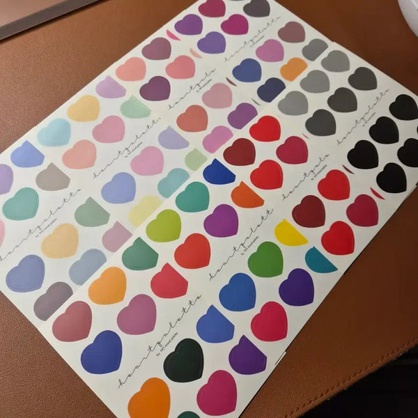 [BUNJANG] Mood Heart Sticker Bundle Set / 무드 하트 스티커 일괄