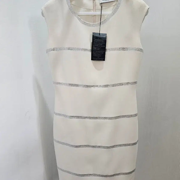 [BUNJANG] MOJO.S.PHINE Line Stone Dress / MOJO.S.PHINE 라인 스톤 원피스
