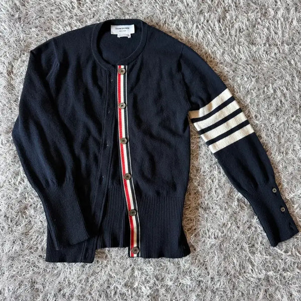 [BUNJANG] Thom Browne Cashmere Cardigan / Thom Browne Cashmere 톰브라운 캐시미어 정품 여성 가디건