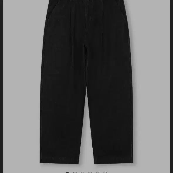[BUNJANG] Bslow One-Tuck Curved Denim Black 32 / 비슬로우 원턱 커브드 데님 블랙 32