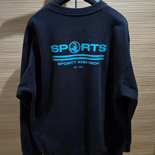 [BUNJANG] SPORTHS AND RICH Oversized Sweatshirt Size 4 / 매장판 SPOTHS AND RICH 오버핏 맨투맨 4사이즈.