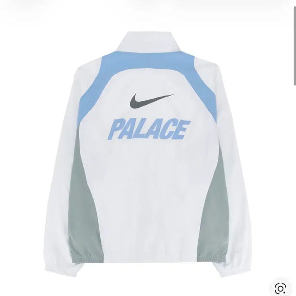 [BUNJANG] Nike x Palace White Track Jacket / 나이키 x PALACE 화이트 트랙 자켓