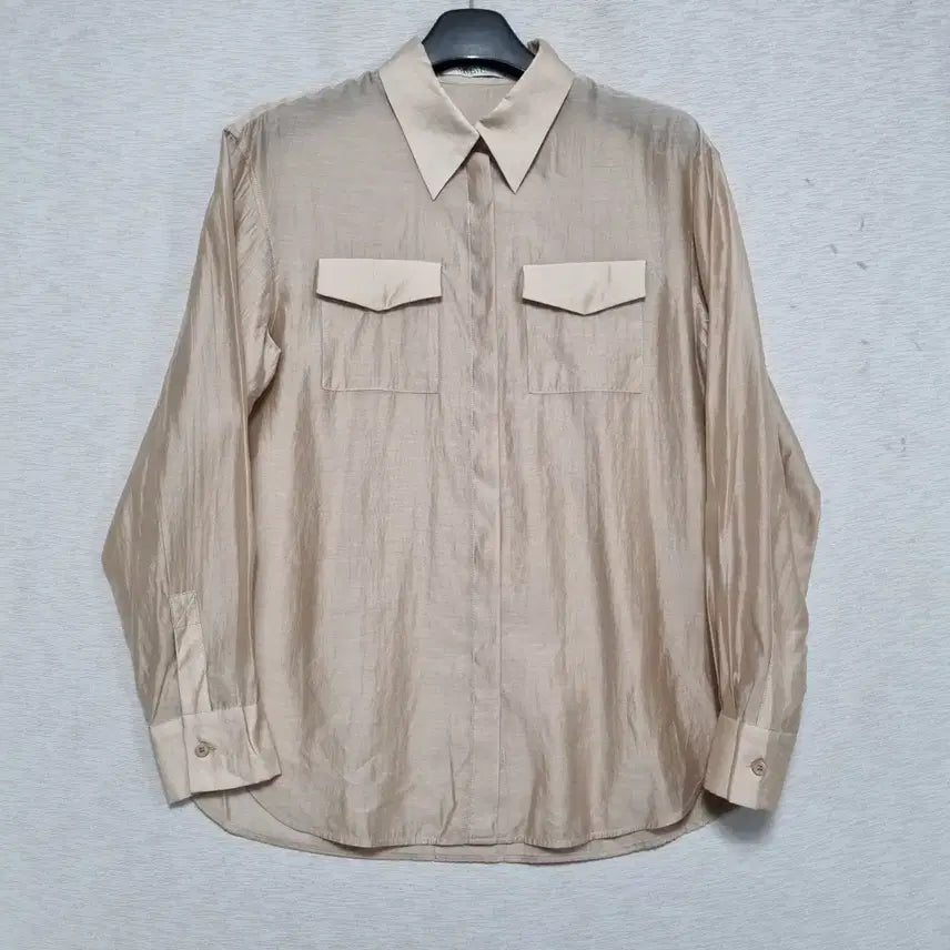 [BUNJANG] Meme S/S See-through Shirt / ㅡ 미메메 시스루 남방 여Sㅡ0430