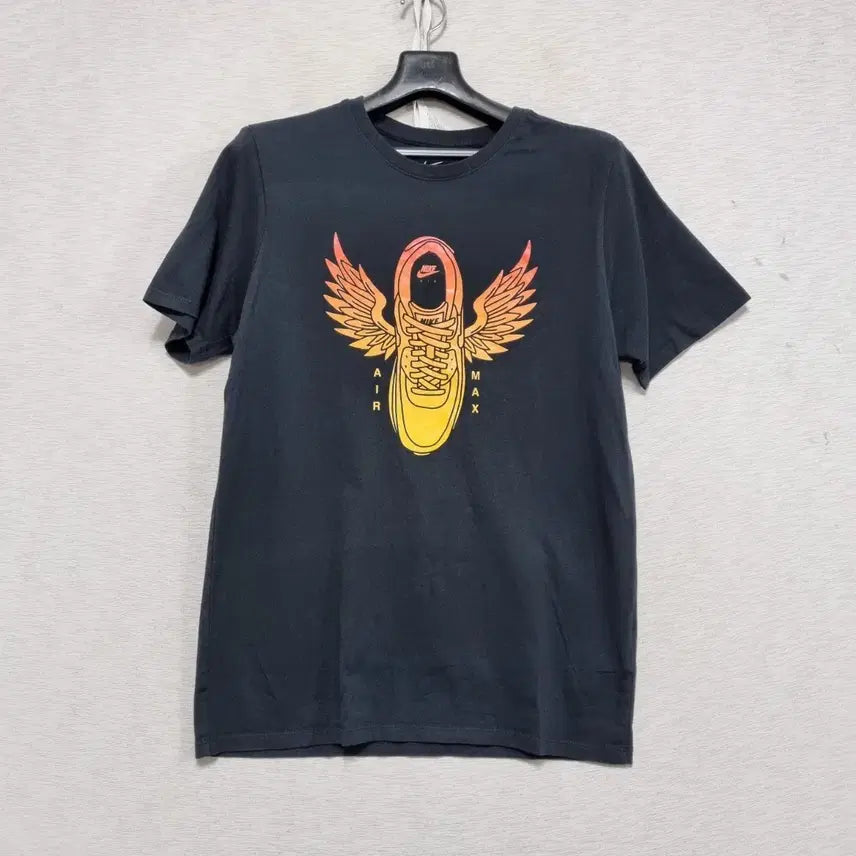 [BUNJANG] Nike Women's Black Round Neck T-Shirt / ㅡ 나이키 라운드티 여55-66ㅡ0430
