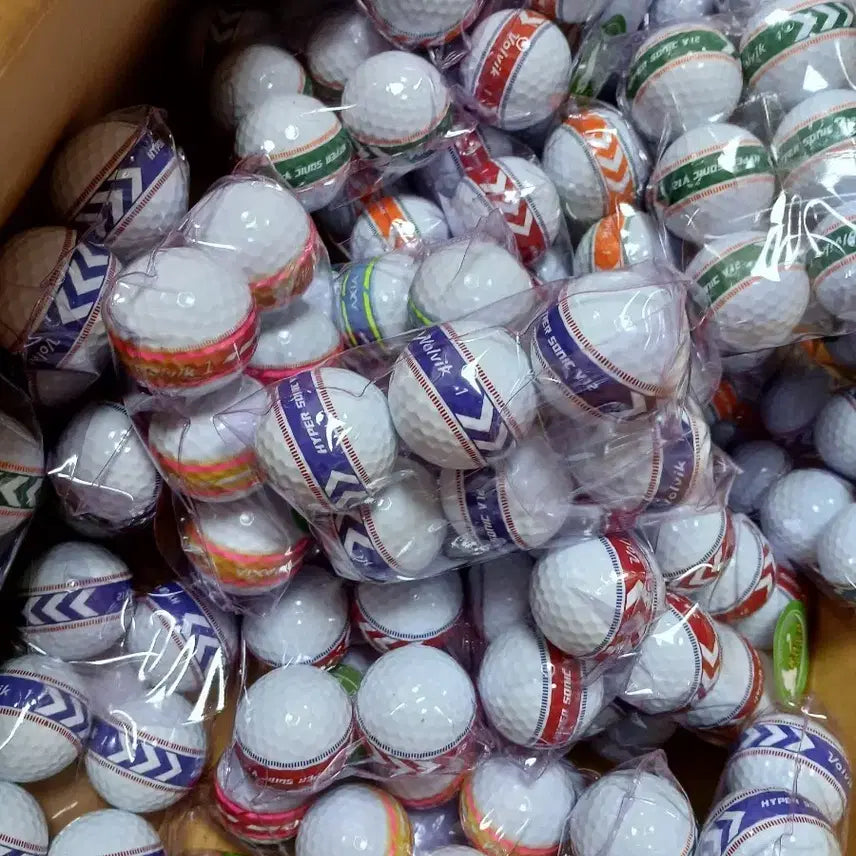 [BUNJANG] Volvik Hypersonic V12, 360 Premium Lost Golf Balls (100-Piece Set) / 볼빅 하이퍼소닉v12, 360프리미엄 3ps 깔끄미100알 / 로스트볼