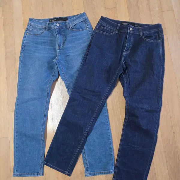 [BUNJANG] GABBA Men's Jeans (Light Blue/Dark Blue) / GABBA 남성 청바지 (청/진청) 개당 가격 32사이즈