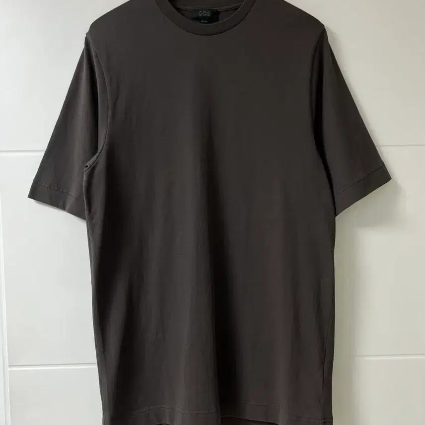 [BUNJANG] COS Short Sleeve T-Shirt Brown / 코스 반팔 티셔츠
