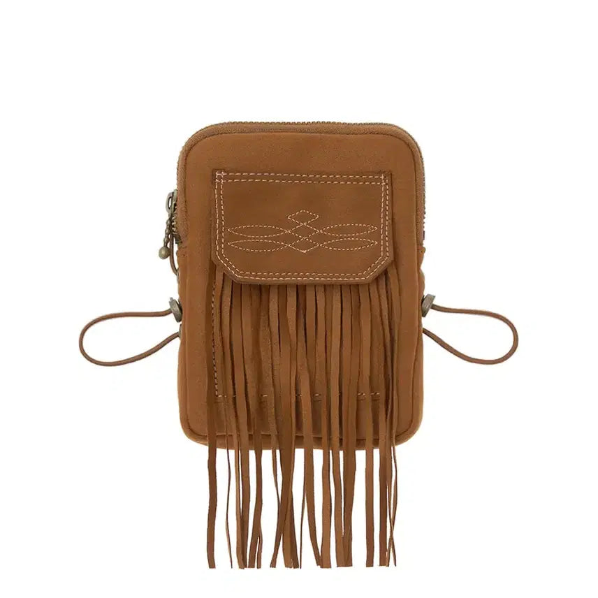 [BUNJANG] Western Fringe Mini Bag Brown / 기준) 웨스턴 프린지 미니백 브라운
