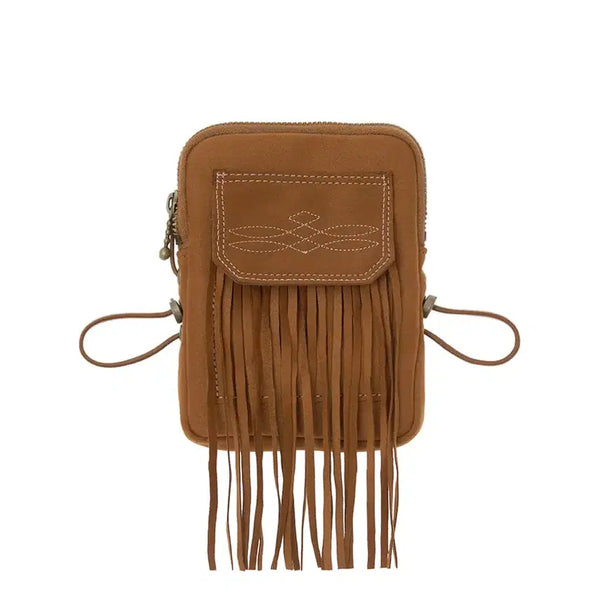 [BUNJANG] Western Fringe Mini Bag Brown / 기준) 웨스턴 프린지 미니백 브라운