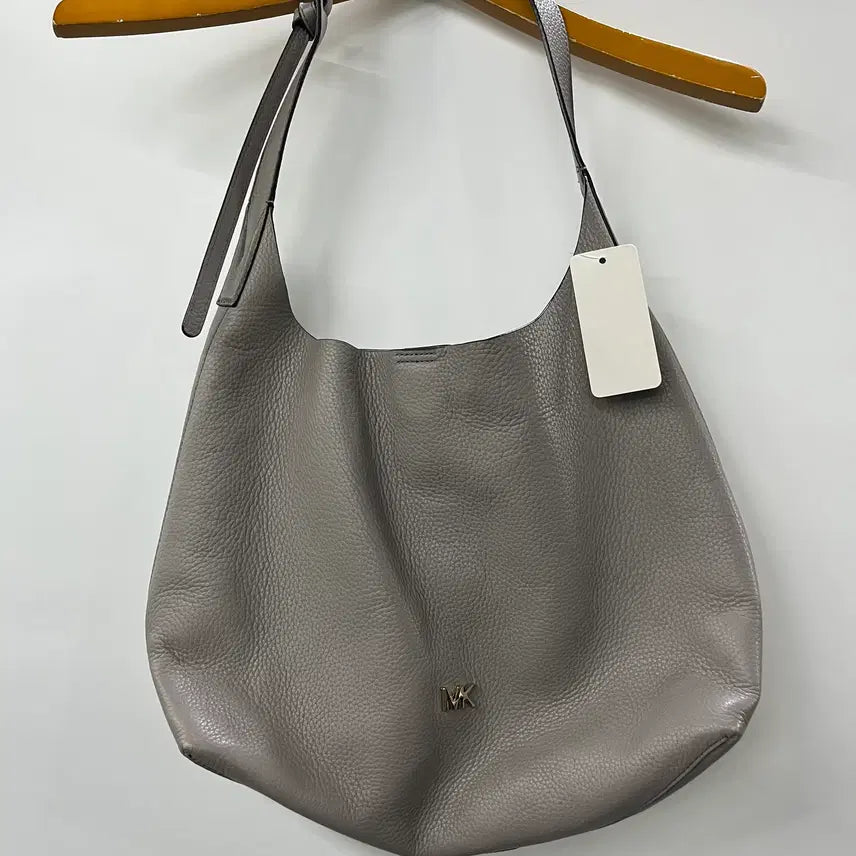 [BUNJANG] Michael Kors Shoulder Hobo Bag Pearl Grey / 마이클코어스 숄더백 호보백 펄그레이