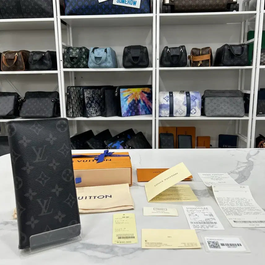 [BUNJANG] Louis Vuitton Eclipse Long Wallet / {정품} 루이비통 이클립스 장지갑