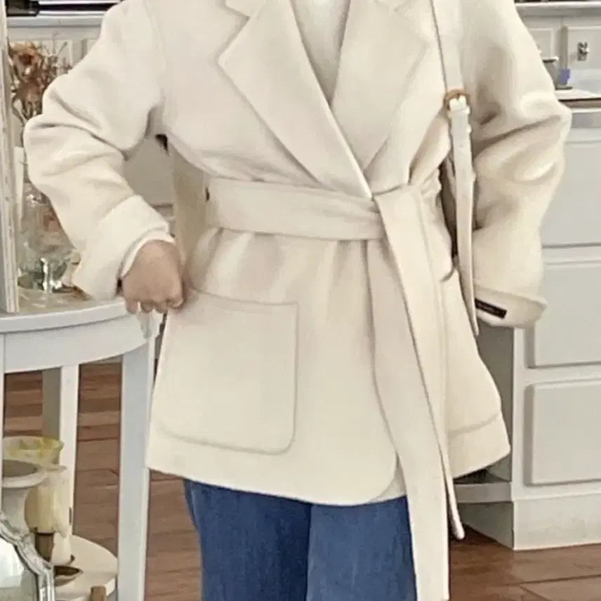 [BUNJANG] Handmade Short Coat / 핸드메이드 숏 코트
