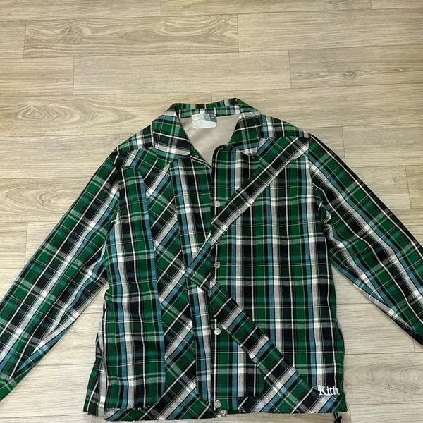 [BUNJANG] Kith Green Pattern Jacket XL / kith 키스 그린패턴 쟈켓 XL