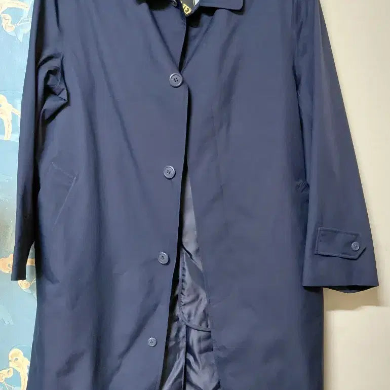 [BUNJANG] Gore-Tex Detachable Padded Vest Coat Navy / 고어텍스 코트100 새상품
